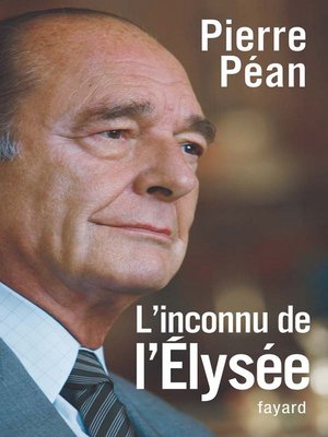 cover image of L'inconnu de l'Elysée